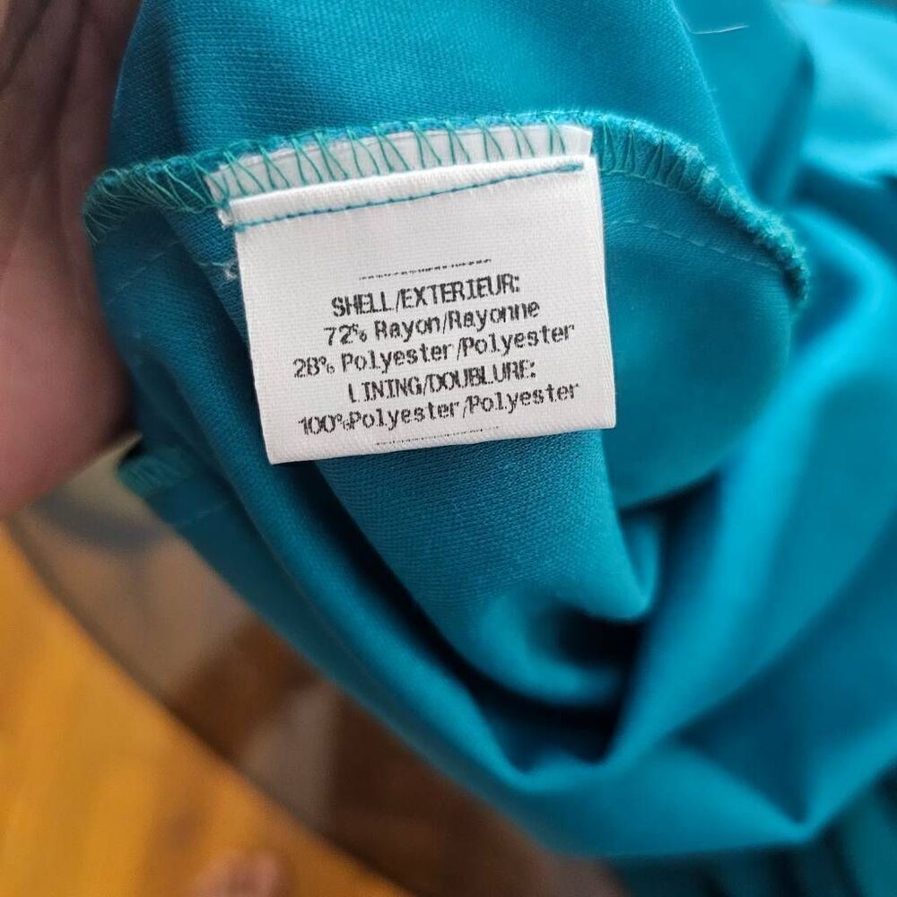Mack and James Badgley Mischka Green One Shoulder Midi Dress Extra Small - Picture 9 of 9